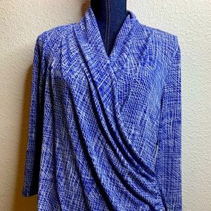 Chaus Wrap Top XL New